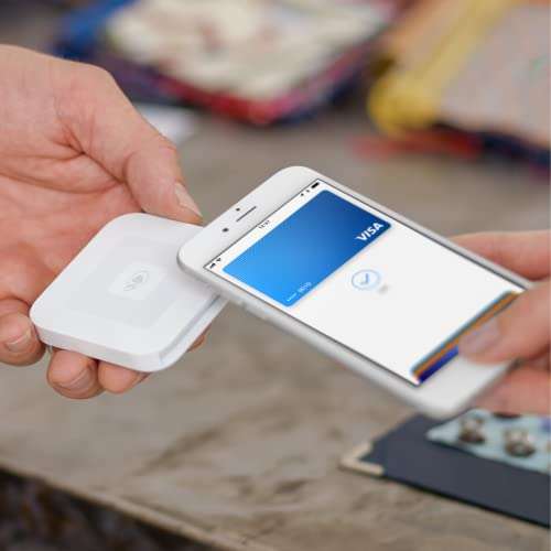 Square Card Reader – Terminal de pago para pagos sin contacto, chip y PIN, tarjetas de débito/crédito, Apple Pay y Google Pay