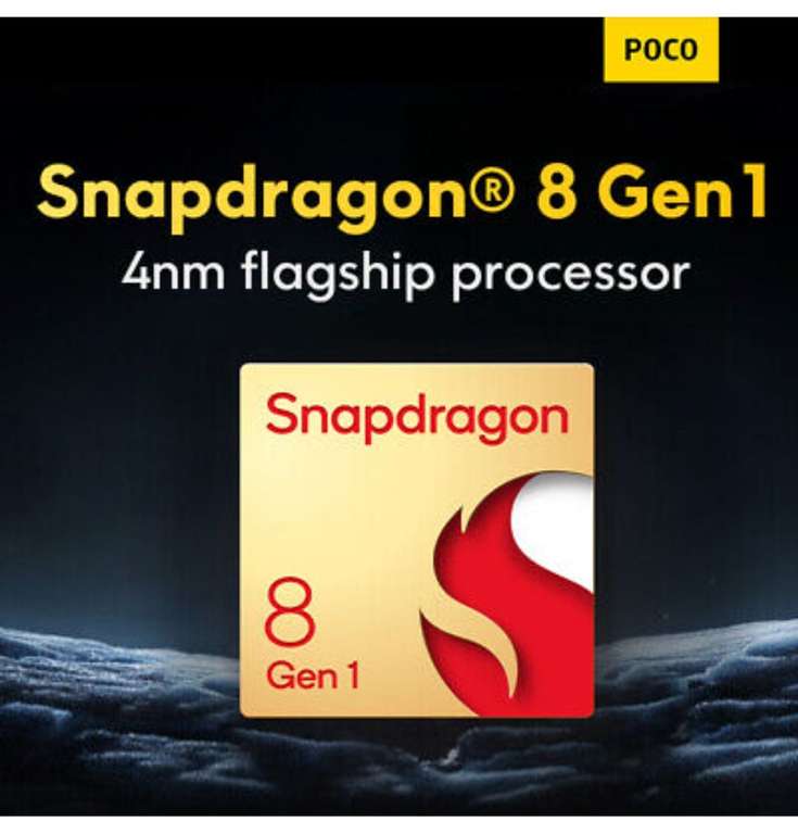 Xiaomi Poco F4 GT 5G 8/128GB Smartphone 6.67" Snapdragon 8Gen1 Dual SIM Global