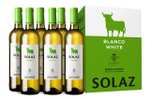 Vino Solaz Blanco 100% Verdejo - 6 botellas de 75 cl- Total: 450 cl