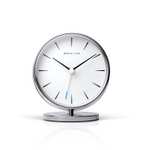 Reloj Despertador de Mesa BERING (Diseño Nórdico, Movimiento Silencioso)