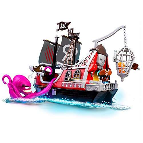 Pinypon Action- Barco Pirata Ataque al Kraken