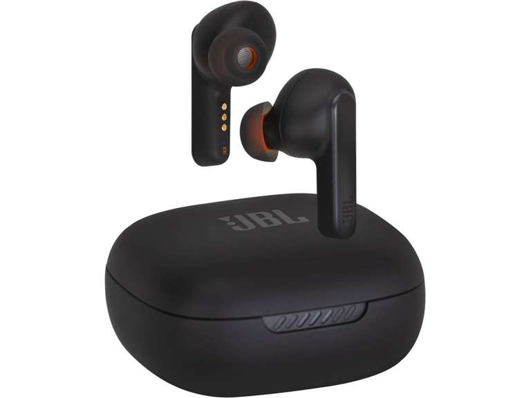 Auriculares Bluetooth True Wireless JBL Live Pro + Black (In Ear - Micrófono - Negro)