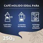 Lavazza, Espresso Club, Café Molido, 250 g, Ideal para Cafetera Italiana, de Filtro y Francesa, con Notas Aromáticas de Frutos Secos, 100%