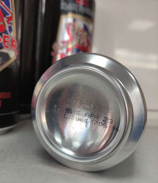 Cerveza en lata Iron Maiden "The Trooper" 50 cl. @ Sqrups!
