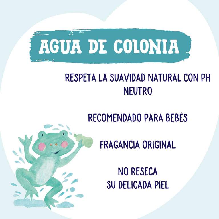 Nenuco Agua de Colonia recomendado para Bebés Recién Nacido (A partir de 3 meses), Fragancia Original - Formato Spray 240 ml