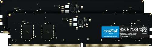 16GB Memoria RAM Crucial RAM (2x8GB) DDR5 4800MHz CL40
