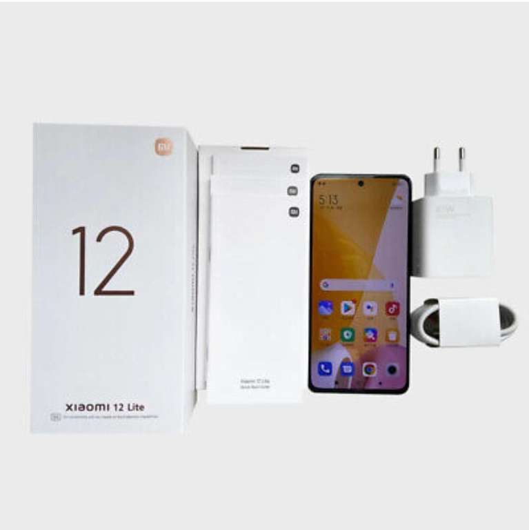 Xiaomi 12 lite 5G 6+128GB Smartphone Snapdragon 778G 108M 6.55" FHD+ 108MP NFC