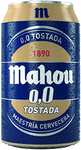 24 latas de cerveza tostada sin alcohol MAHOU 0,0 TOSTADA (33cl/lata)