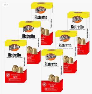 Kfetea Ristretto compatibles Nespresso 60 capsulas rainforest alliance Kfetea
