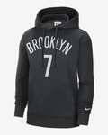Brooklyn Nets Essential Sudadera con capucha de tejido Fleece Nike de la NBA - Hombre