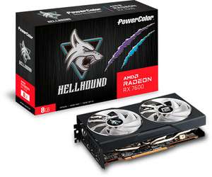 PowerColor Hellhound AMD Radeon RX 7600 OC 8GB