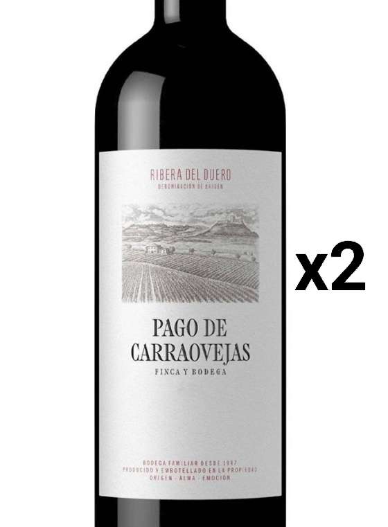 2 x Pago De Carraovejas Tinto 2020. Solo 26,45€ la Botella.