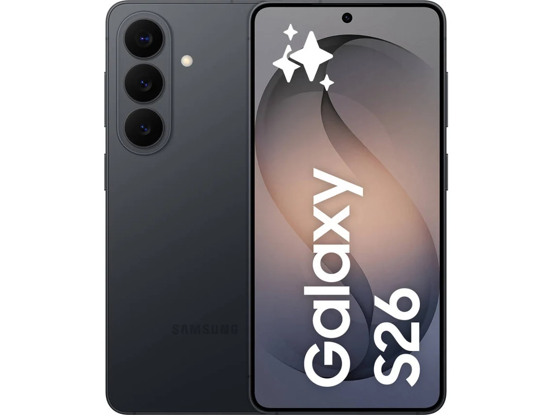 Smartphone SAMSUNG Galaxy S26 (6.3'' - 12 GB - 256 GB - Negro Nocturno) Vendedor externo