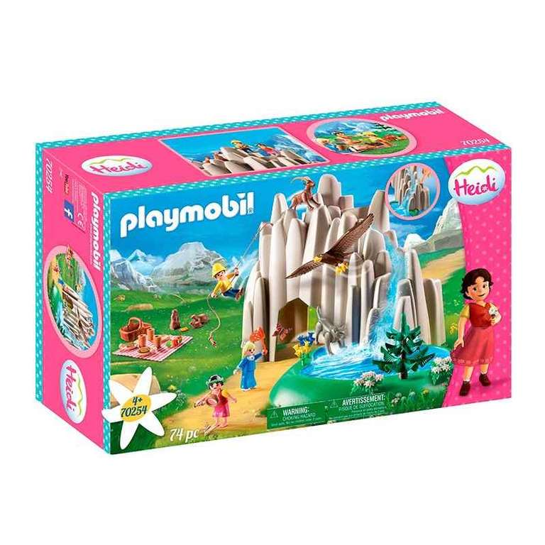 Playmobil Heidi Lago en la montaña