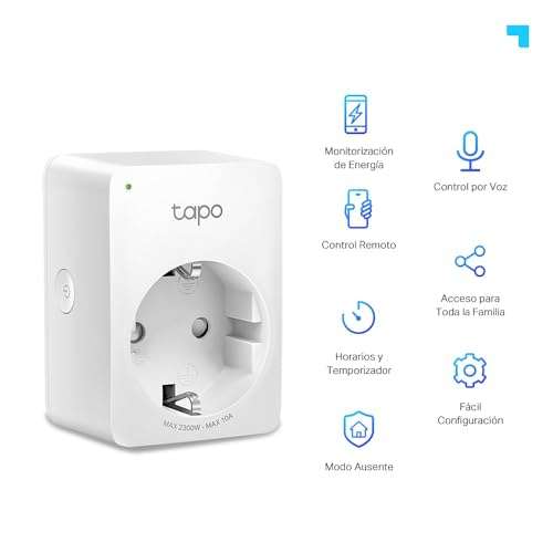 TP-Link Tapo P110 - Mini Enchufe Inteligente Wi-Fi (con Monitoreo Energético)
