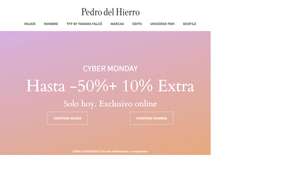 Cyber Monday Pedro Del Hierro hasta -50% + -10% Extra en la cesta (solo hoy)