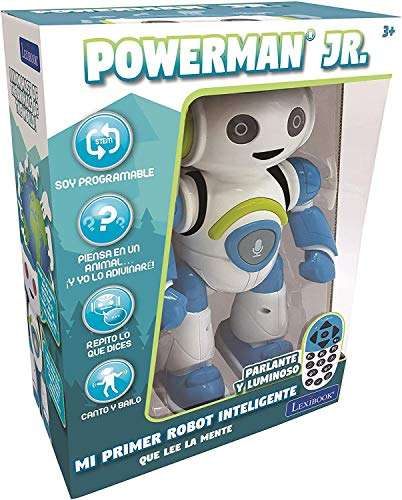 LEXIBOOK - Powerman Jr. Robot Juguete Interactivo Inteligente