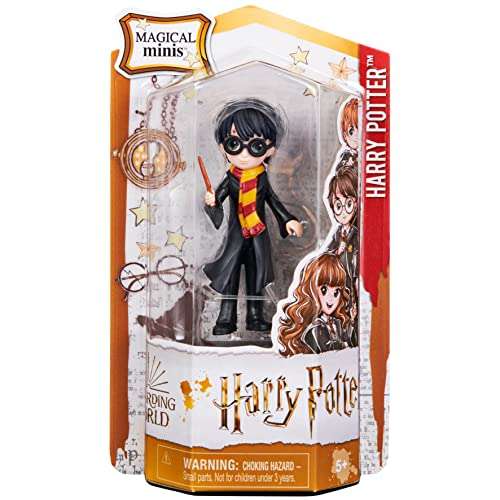 Figura Harry Potter Articulada con Varita y Uniforme