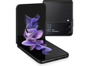 Samsung Galaxy Z Flip3 5G New, Negro, 128 GB, 8 GB RAM, 6.7" FHD, Snapdragon 888, 3300 mAh, Android 11