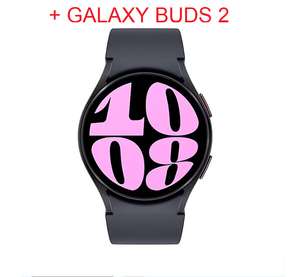Samsung Galaxy Watch6 Series 40mm BT + Galaxy Buds2 / ( Versión LTE de 40mm + Buds 2 por 212 € )