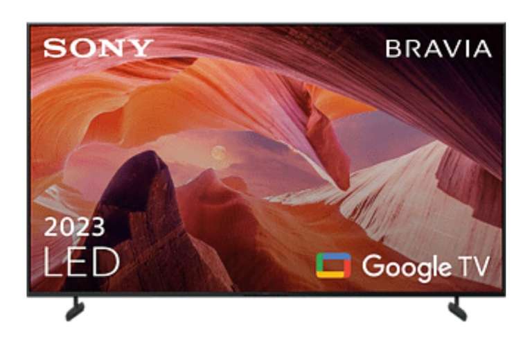 TV LED 43" - Sony BRAVIA 43X80L, 4K HDR, Smart TV Google, Dolby Atmos-Vision, Alexa, Siri, Bluetooth HDMI 2.1 (2023)