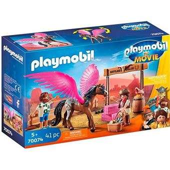 Playmobil The Movie Marla, Del y caballo con alas. RECOGIDA GRATUITA EN TIENDA