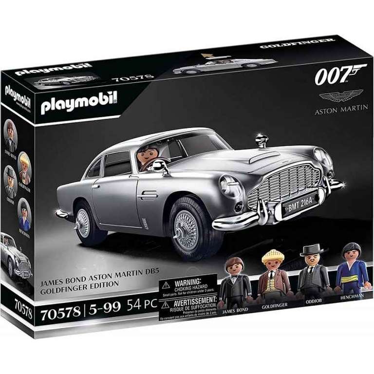 PLAYMOBIL 70578 James Bond Aston Martin DB5 - Edición Goldfinger