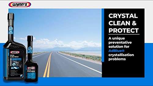 Wynn's Aditivo Anticristalización Adblue 125ml: Prevención de cristalización, limpieza SCR, mejora rendimiento y prolonga vida Coche Diesel