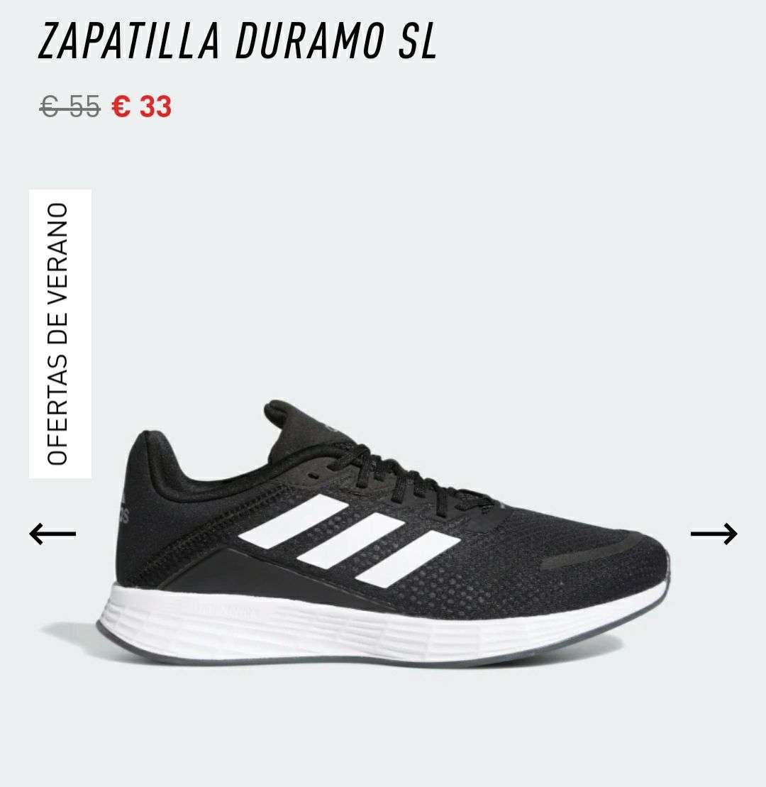 Adidas Duramo SL Negra Talla 40 a 46. Con cupón Adidas 28,05€ » Chollometro