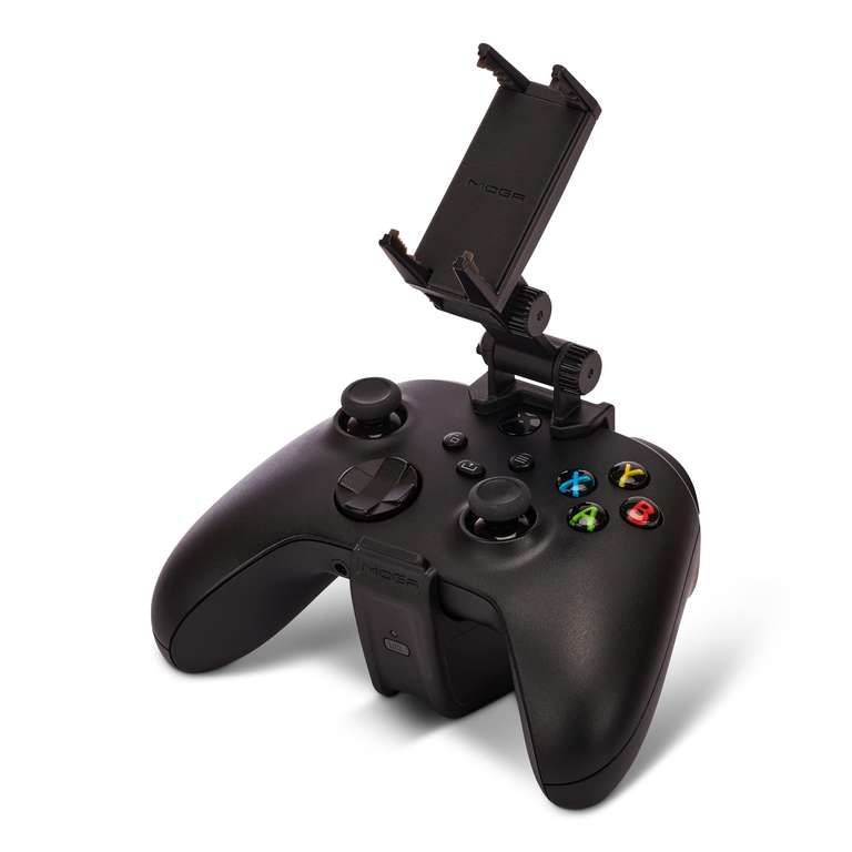 Soporte de juego MOGA Play & Charge de PowerA para mandos inalámbricos de Xbox