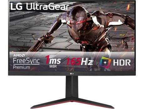 Monitor Gaming LG UltraGear 32gn , 31.5'' - 1 ms - 165 Hz - AMD Radeon FreeSync Premium , 1440p. de resolución