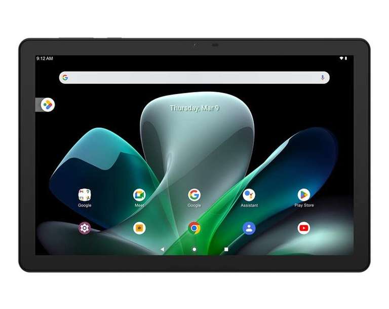 Acer Iconia Tab M10 - Tablet 10" WUXGA (Mediatek MT8183, 4GB RAM, 128GB, USB-C, Wi-Fi, MicroSD, Android 12) Color Plateado + Funda
