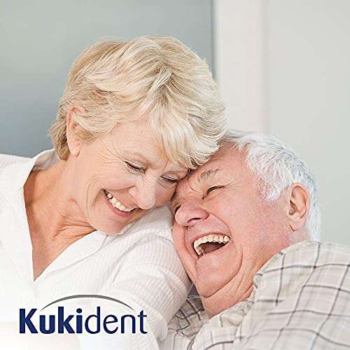 Kukident Crema adhesiva profesional para prótesis dentales, agarre extra fuerte, efecto rápido y duradero, 1 x 40 g