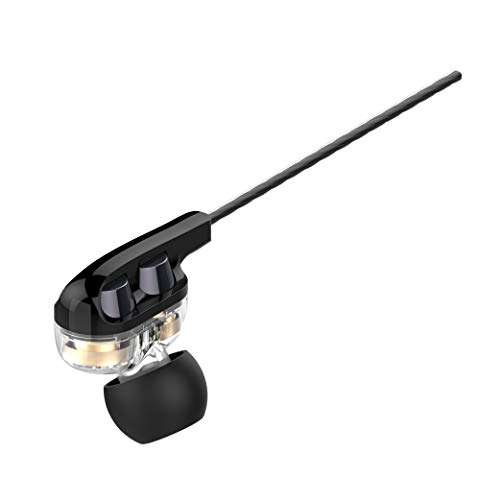 CoolBox CoolTwin COO-AUB-04DD Auriculares Inalámbricos In Ear Bluetooth Intraaurales compatibles con iPhone y Android, Negro.