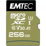 Emtec Speedin Pro MicroSDXC 256GB Clase 10 U3 V30 UHS-I Adaptador SD.