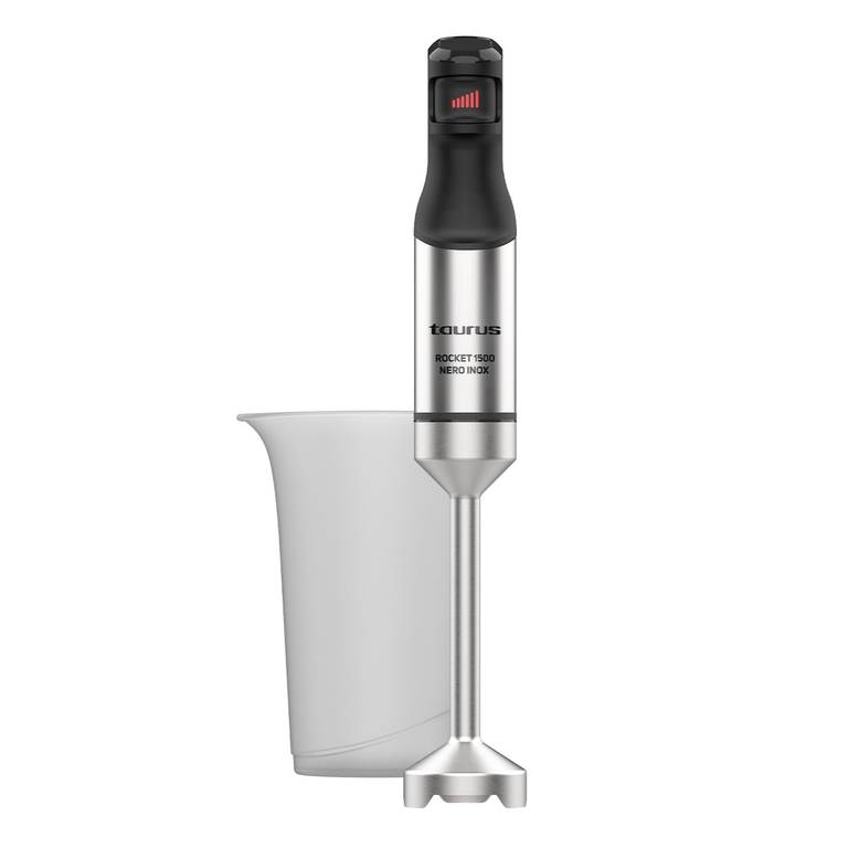 Taurus Batidora de Mano Rocket 1500 Nero Inox 1500W