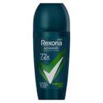 Rexona Advanced Protection Desodorante Roll-On para Hombre Quantum Dry 72h 50 ml - Pack de 6 [Unidad 1'60€]