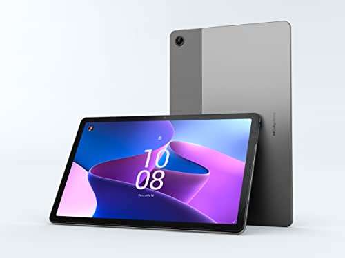 Lenovo Tab M10 Plus (3rd Gen) - Tablet de 10.61" 2K (MediaTek Helio G80, 4GB de RAM, 64GB ampliables hasta 1 TB