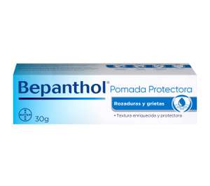 Bepanthol Pomada Protectora Hidratante, Protege y Regenera la Piel Seca, 30 g (en descripción la de 100g)