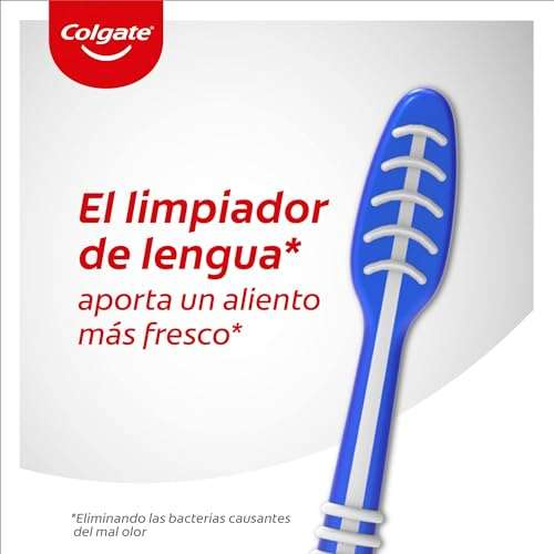 Colgate Extra Clean Cepillo de Dientes Dureza Media, Pack 2+2