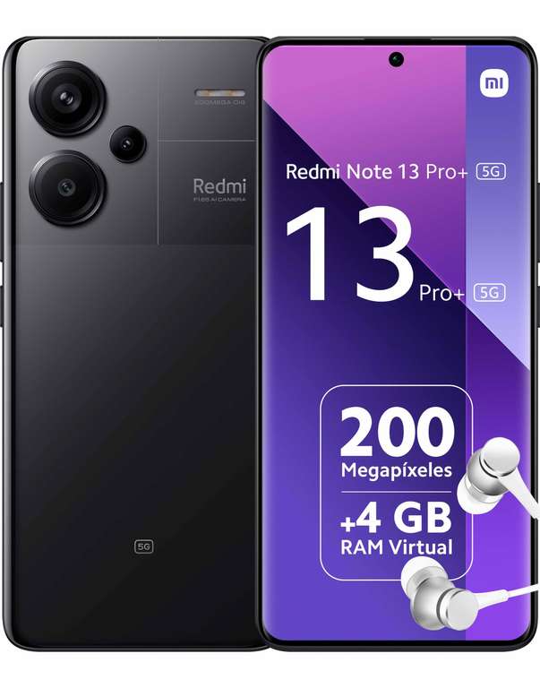 Redmi Note 12 Pro+ 5G - Smartphone de 8+256GB, Pantalla de 6,67