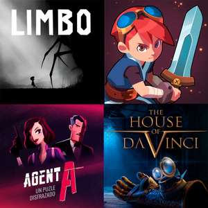 Limbo, Evoland 2, Runic Curse, Muse Dash, Agent A, The House of Da Vinci y Otros (Android)