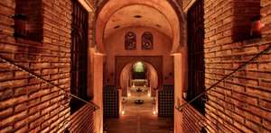 Escapada romántica a Hammam Al Ándalus - Granada -2 Noches -Hotel Princesa Ana 4 Estrellas + Baño relajante con Masaje,pxp