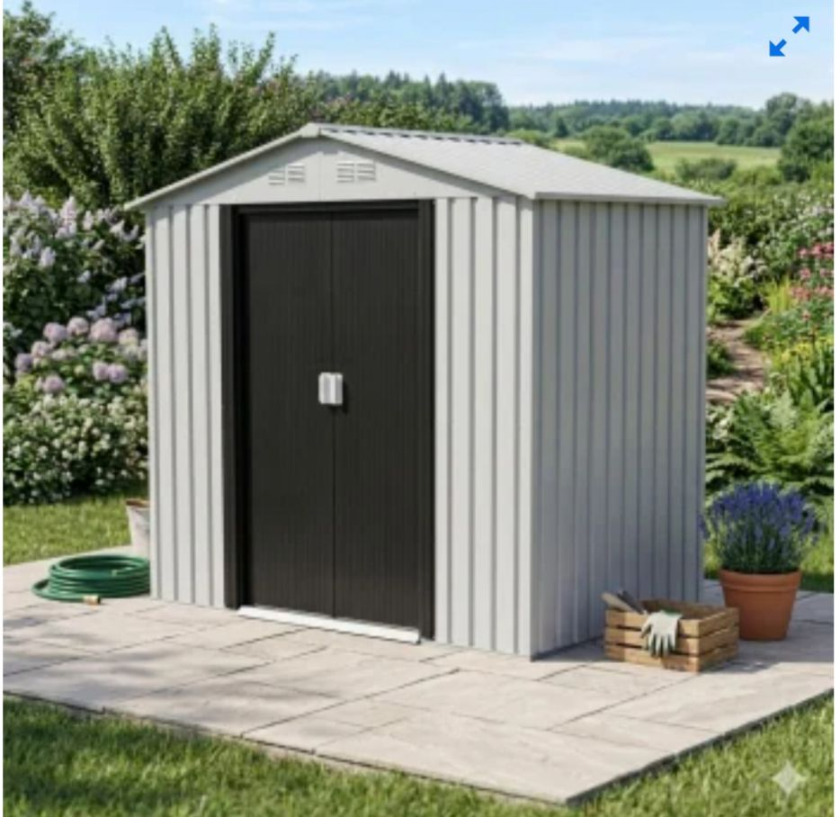 Caseta de Metal Reno 213x131x195 cm/ 2,79 m2