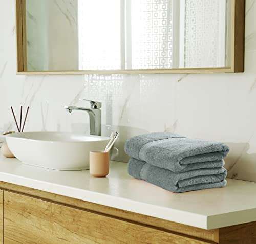 Utopia Towels - Juego de Toallas Premium de 8 Piezas; 2 Toallas de baño, 2 Toallas de Mano y 4 toallitas - Algodón