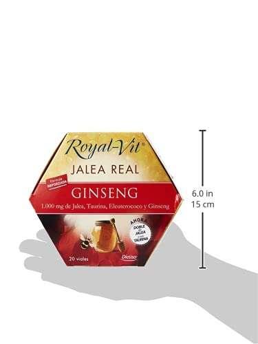 Royal-Vit Jalea Real - Ginseng - 20 viales