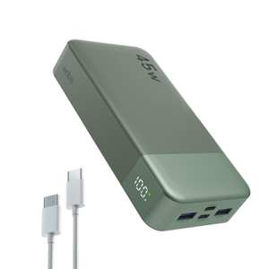 NOBIS Power Bank 20.000 mAh · 45 W · carga rápida