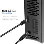 UnionSine 12TB 3.5" USB 3.2Gen HDD Disco Duro Externo Compatible PC/Escritorio/Laptop/Mac/Xbox/Xbox One/PS4/TV
