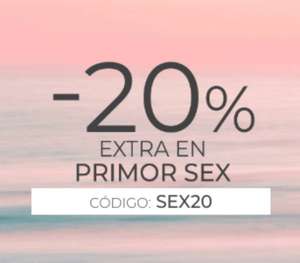 -20% descuento en la tienda erotica de Primor con código SEX20