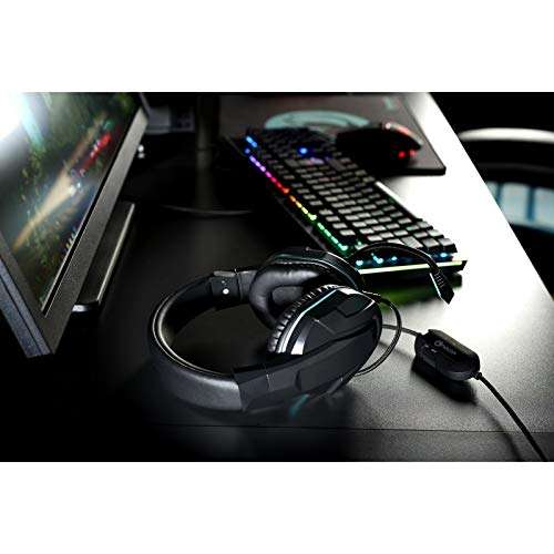 Nacon PCGH-110ST - Auriculares gaming con micrófono para PS4, PC, MAC y XBOX ONE